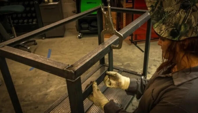 diy welding table